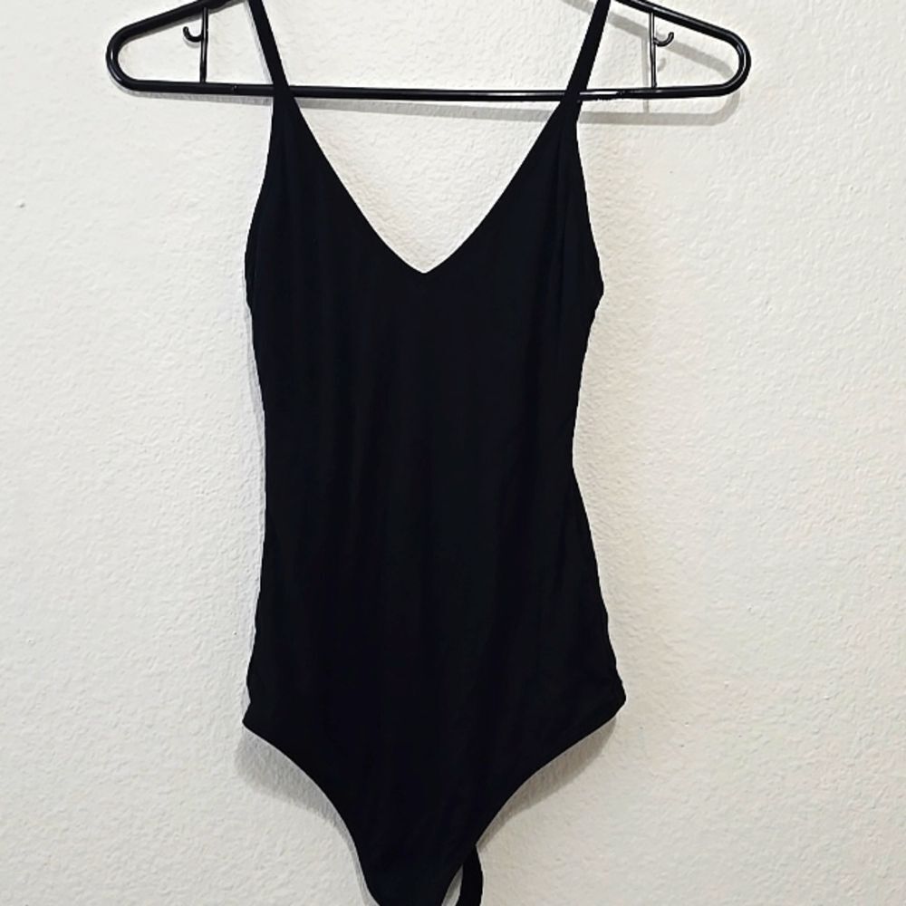 Talula‎ Black Fitted Bodysuit Top XS